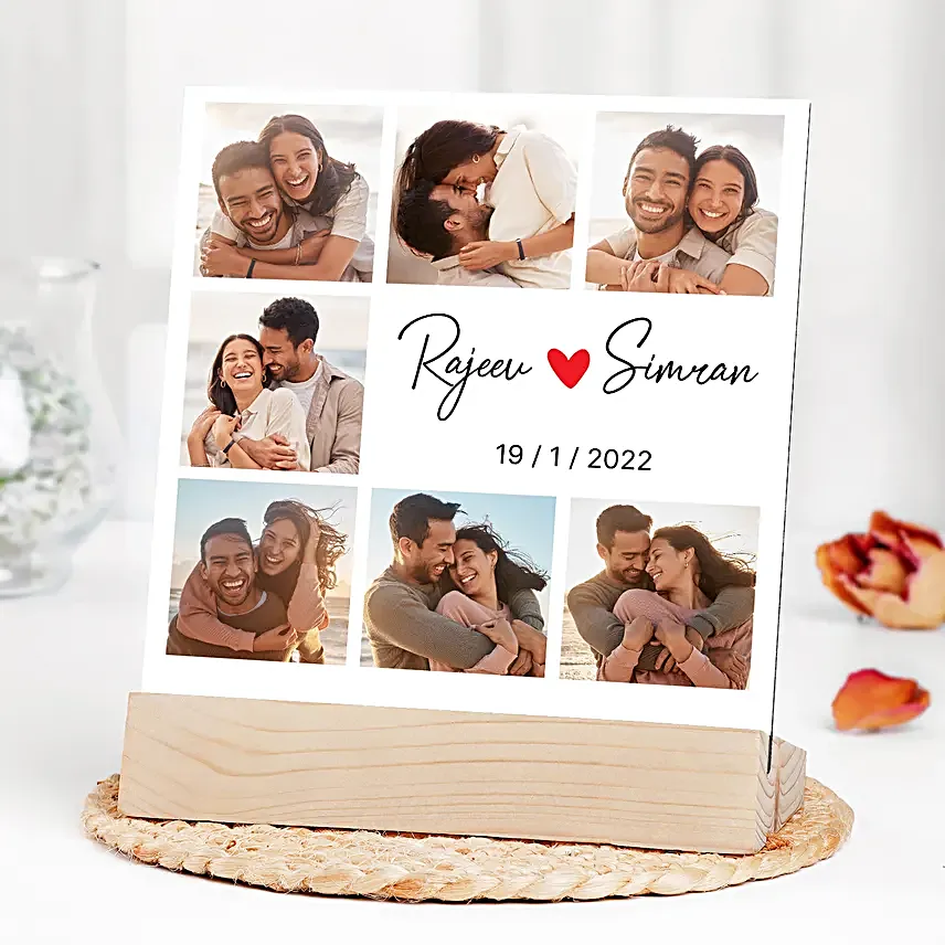 Personalised Love Story Photo Frame