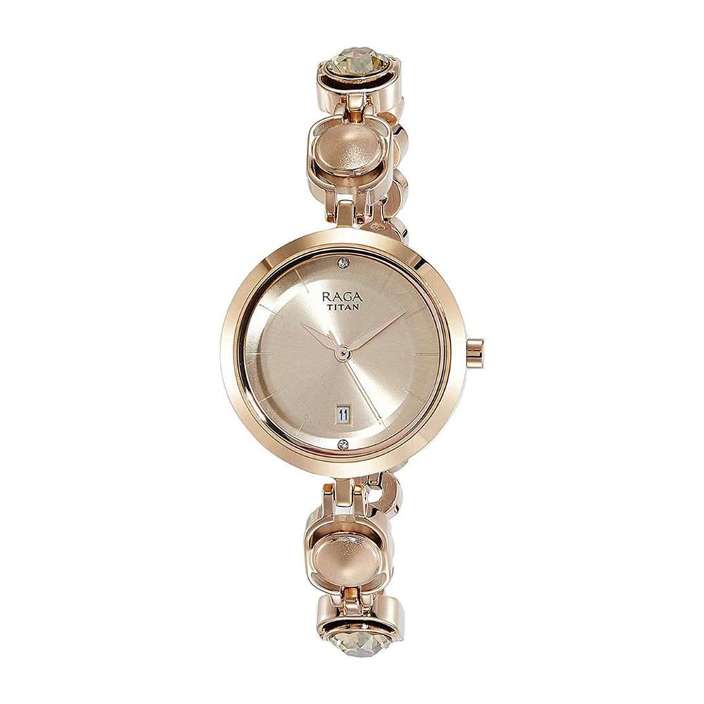 Titan Raga Viva Analog Rose Gold Dial Womens Watch Nm2606wm02nn2606wm02np2606wm02