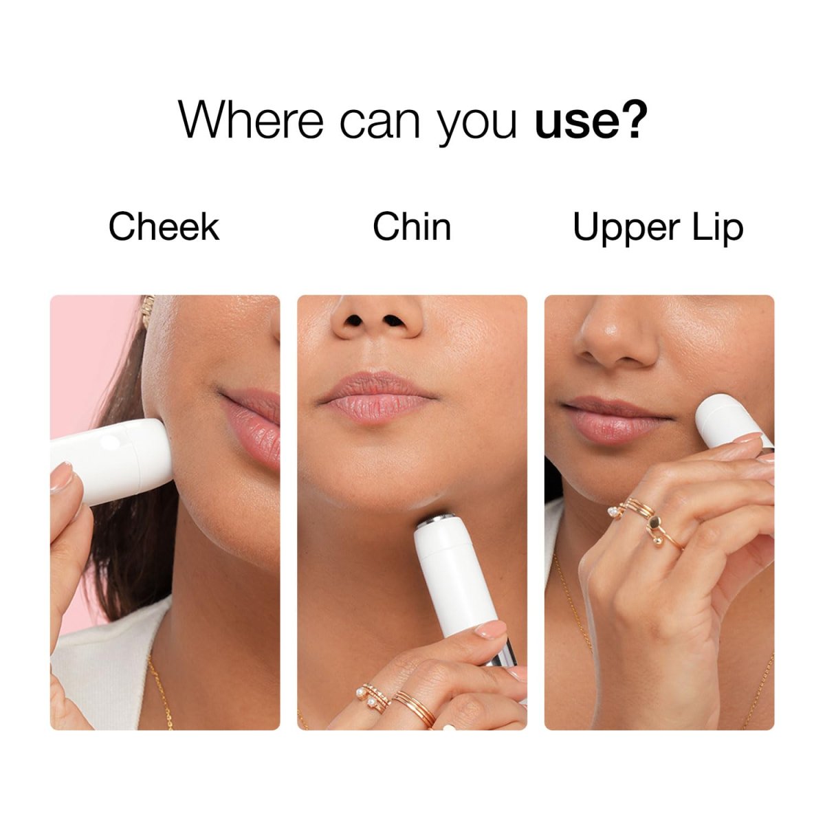 Braun Face Mini Hair Remover Fs1000 Electric Facial Hair Remover For Women Quick Instant Gentle Painless Smooth Skin Glow Onthego With Smartlight For Upper Lips Chin Cheeks Peach Fuzz