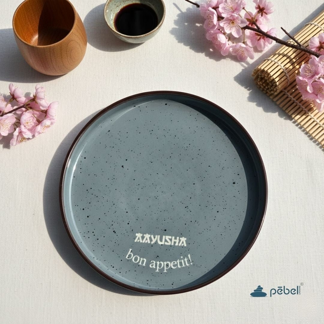 Premium Handcrafted Custom Name Sushi Plate  Sushi Platter