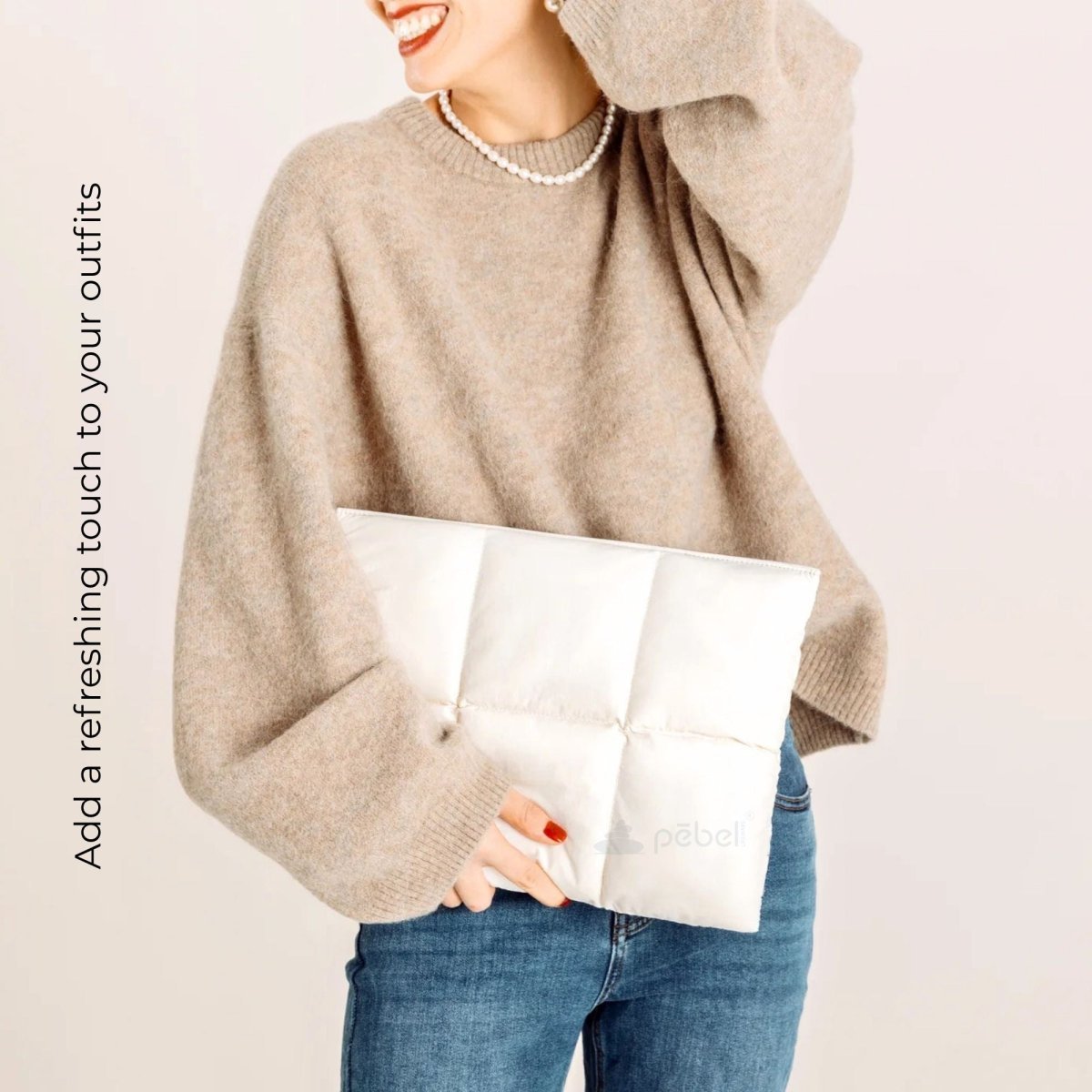 Laptop Sleeve  Puffy Laptop Sleeve With Magnetic Closure